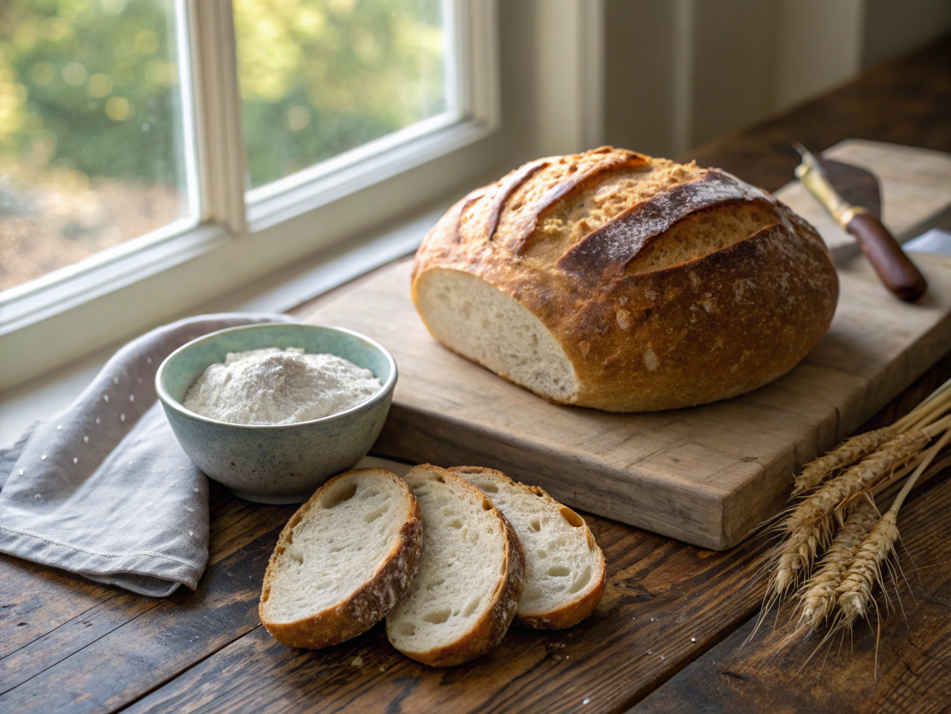 Artisanal Hearth Bread